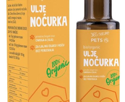 365 NATURE Pets BIO ORGANIC Ulje noćurka za pse i mačke, 100ml Fashion