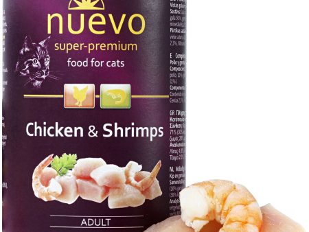 NUEVO Adult Cat, piletina s račićima, 400g on Sale