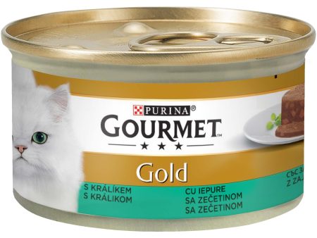 GOURMET Gold s kunićevinom, komadići u pašteti, 85g Sale