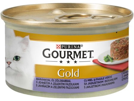 GOURMET Gold Savoury Cake s janjetinom i mahunama ,komadići u umaku, 85g Hot on Sale