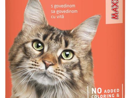 MAXI PET Komadići s govedinom u želeu, 415g Discount