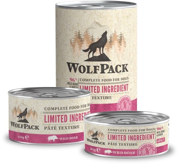 WOLFPACK, Limited Ingredient, veprovina, pašteta, bez žitarica Hot on Sale