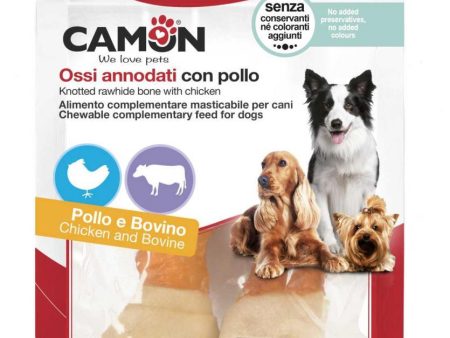 CAMON Poslastica za pse Kost u Čvoru, s Piletinom, 2kom 11cm, 70g For Discount