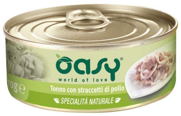 OASY Natural Range fileti, tuna s piletinom Discount