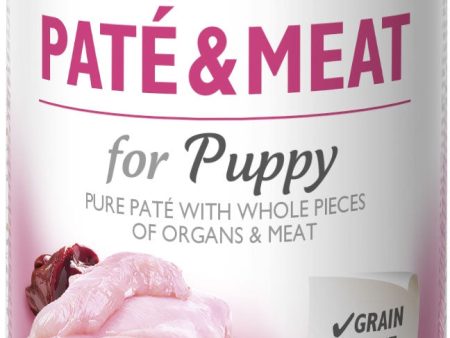 BRIT Pat & Meat PUPPY, piletina i puretina, pašeta i komadići mesa, BŽ, 400g Sale