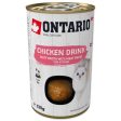 ONTARIO KITTEN Chicken Drink, napitak s komadićima piletine, 135g Hot on Sale