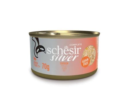 SCHESIR Silver Senior, fileti piletine u temeljcu, bez žitarica, 70g Hot on Sale