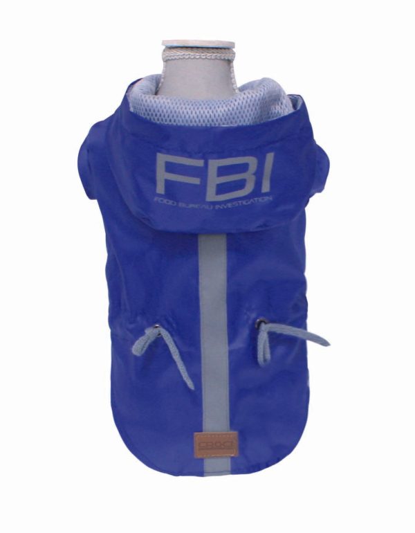 CROCI Kabanica Vancover, natpis FBI, plava For Discount