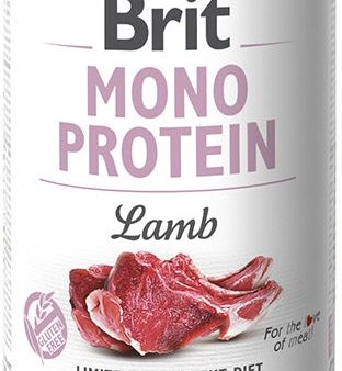 BRIT Mono Protein, janjetina, bez glutena, 400g Hot on Sale