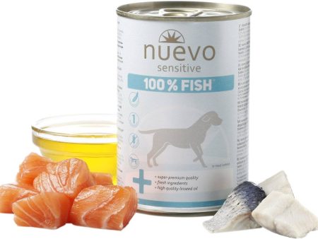 NUEVO Sensitive Adult dog, haringa i losos, bez žitarica, 375g Supply