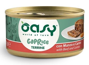 OASY Caprice Terina, pašteta u štruci s govedinom i mrkvom, 85g Hot on Sale