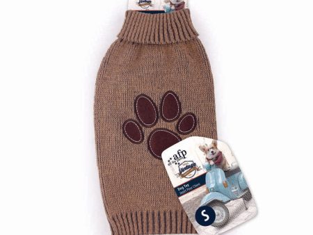 ALL FOR PAWS Pulover High Four, smeđa Online now