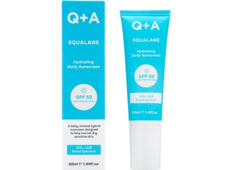 Squalane Hydrating SPF50 Drėkinamasis veido kremas nuo saulės, 50ml on Sale