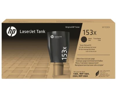 HP 153X High Yield Black Toner Reload Kit, 5000 pages, for HP LaserJet Tank Online now