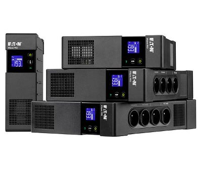 850VA 510W UPS, line-interactive, DIN 3+1 Online