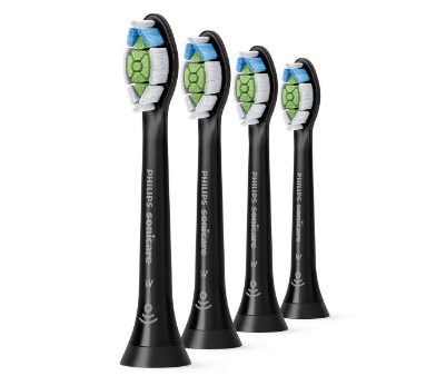 Philips Sonicare W Optimal Black Standard sonic toothbrush heads HX6064 11 4-pack Discount